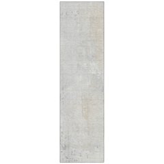 Machine Washable Indoor/Outdoor Chantille Ivory 2'3" x 7'6" Runner Rug