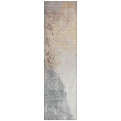Machine Washable Indoor/Outdoor Chantille Coral 2'3" x 7'6" Runner Rug