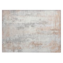 Machine Washable Indoor/Outdoor Chantille Coral 1'8" x 2'6" Rug