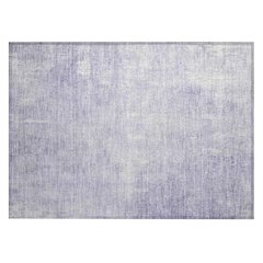 Machine Washable Indoor/Outdoor Chantille Lavender 1'8" x 2'6" Rug