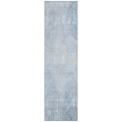 Machine Washable Indoor/Outdoor Chantille Sky 2'3" x 7'6" Runner Rug