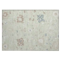 Machine Washable Indoor/Outdoor Chantille Aloe 1'8" x 2'6" Rug