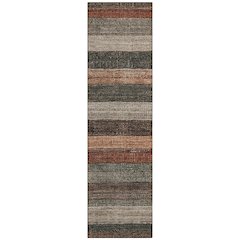 Machine Washable Indoor/Outdoor Chantille Paprika 2'3" x 7'6" Runner Rug