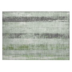 Machine Washable Indoor/Outdoor Chantille Aloe 1'8" x 2'6" Rug