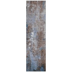 Machine Washable Indoor/Outdoor Chantille Coffee 2'3" x 7'6" Runner Rug