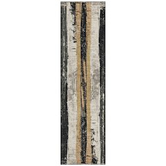 Machine Washable Indoor/Outdoor Chantille Taupe 2'3" x 7'6" Runner Rug