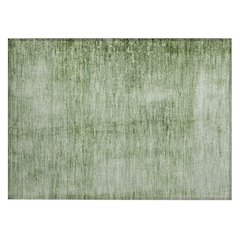 Machine Washable Indoor/Outdoor Chantille Aloe 1'8" x 2'6" Rug