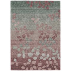 Machine Washable Indoor/Outdoor Chantille Blush 2'6" x 3'10" Rug