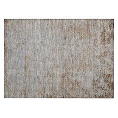 Machine Washable Indoor/Outdoor Chantille Taupe 1'8" x 2'6" Rug