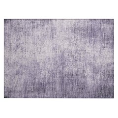 Machine Washable Indoor/Outdoor Chantille Lavender 1'8" x 2'6" Rug