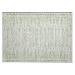 Machine Washable Indoor/Outdoor Chantille Sage 1'8" x 2'6" Rug
