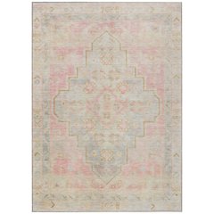 Machine Washable Indoor/Outdoor Chantille Pink 2'6" x 3'10" Rug