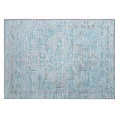 Machine Washable Indoor/Outdoor Chantille Sky 1'8" x 2'6" Rug
