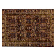 Machine Washable Indoor/Outdoor Chantille Paprika 1'8" x 2'6" Rug