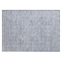 Machine Washable Indoor/Outdoor Chantille Sky 1'8" x 2'6" Rug