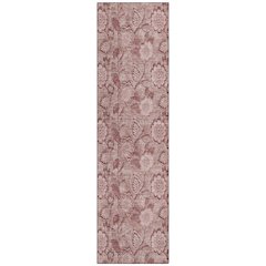 Machine Washable Indoor/Outdoor Chantille Blush 2'3" x 7'6" Runner Rug