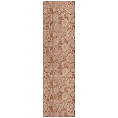 Machine Washable Indoor/Outdoor Chantille Terracotta 2'3" x 7'6" Runner Rug