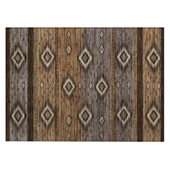 Machine Washable Indoor/Outdoor Chantille Chocolate 1'8" x 2'6" Rug