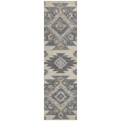 Machine Washable Indoor/Outdoor Chantille Beige 2'3" x 7'6" Runner Rug