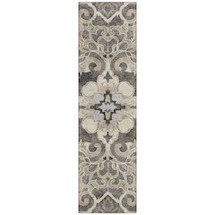 Machine Washable Indoor/Outdoor Chantille Chocolate 2'3" x 7'6" Runner Rug
