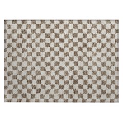 Machine Washable Indoor/Outdoor Chantille Brown 1'8" x 2'6" Rug