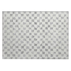 Machine Washable Indoor/Outdoor Chantille Gray 1'8" x 2'6" Rug