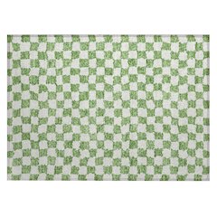 Machine Washable Indoor/Outdoor Chantille Green 1'8" x 2'6" Rug