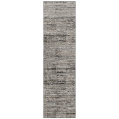 Machine Washable Indoor/Outdoor Chantille Taupe 2'3" x 7'6" Runner Rug