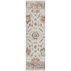 Machine Washable Indoor/Outdoor Chantille Linen 2'3" x 7'6" Runner Rug