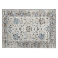 Machine Washable Indoor/Outdoor Chantille Putty 1'8" x 2'6" Rug