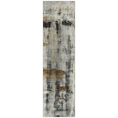 Machine Washable Indoor/Outdoor Chantille Taupe 2'3" x 7'6" Runner Rug