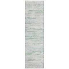 Machine Washable Indoor/Outdoor Chantille Aloe 2'3" x 7'6" Runner Rug
