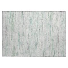 Machine Washable Indoor/Outdoor Chantille Aloe 1'8" x 2'6" Rug