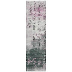 Machine Washable Indoor/Outdoor Chantille Blush 2'3" x 7'6" Runner Rug