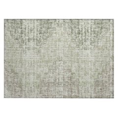Machine Washable Indoor/Outdoor Chantille Fern 1'8" x 2'6" Rug