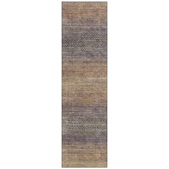 Machine Washable Indoor/Outdoor Chantille Eggplant 2'3" x 7'6" Runner Rug