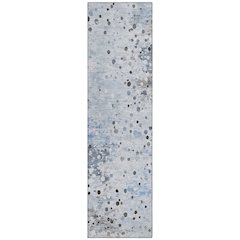 Machine Washable Indoor/Outdoor Chantille Sky 2'3" x 7'6" Runner Rug