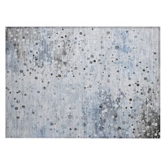 Machine Washable Indoor/Outdoor Chantille Sky 1'8" x 2'6" Rug