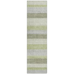 Machine Washable Indoor/Outdoor Chantille Aloe 2'3" x 7'6" Runner Rug