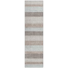 Machine Washable Indoor/Outdoor Chantille Taupe 2'3" x 7'6" Runner Rug