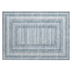 Machine Washable Indoor/Outdoor Chantille Denim 1'8" x 2'6" Rug