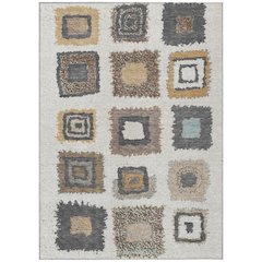 Machine Washable Indoor/Outdoor Chantille Ivory 2'6" x 3'10" Rug