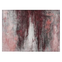 Machine Washable Indoor/Outdoor Chantille ACN2016 Merlot 1'8" x 2'6" Rug