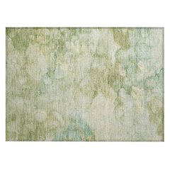 Machine Washable Indoor/Outdoor Chantille ACN2018 Aloe 1'8" x 2'6" Rug