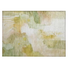 Machine Washable Indoor/Outdoor Chantille ACN2019 Fern 1'8" x 2'6" Rug