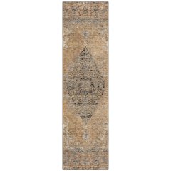 Machine Washable Indoor/Outdoor Chantille ACN2021 Copper 2'3" x 7'6" Runner Rug