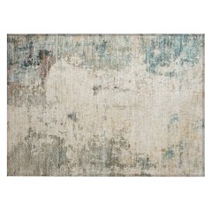 Machine Washable Indoor/Outdoor Chantille ACN2022 Ivory 1'8" x 2'6" Rug