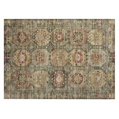 Machine Washable Indoor/Outdoor Chantille ACN2024 Aloe 1'8" x 2'6" Rug