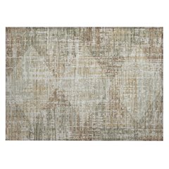 Machine Washable Indoor/Outdoor Chantille ACN2026 Aloe 1'8" x 2'6" Rug