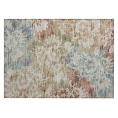 Machine Washable Indoor/Outdoor Chantille ACN2028 Paprika 1'8" x 2'6" Rug